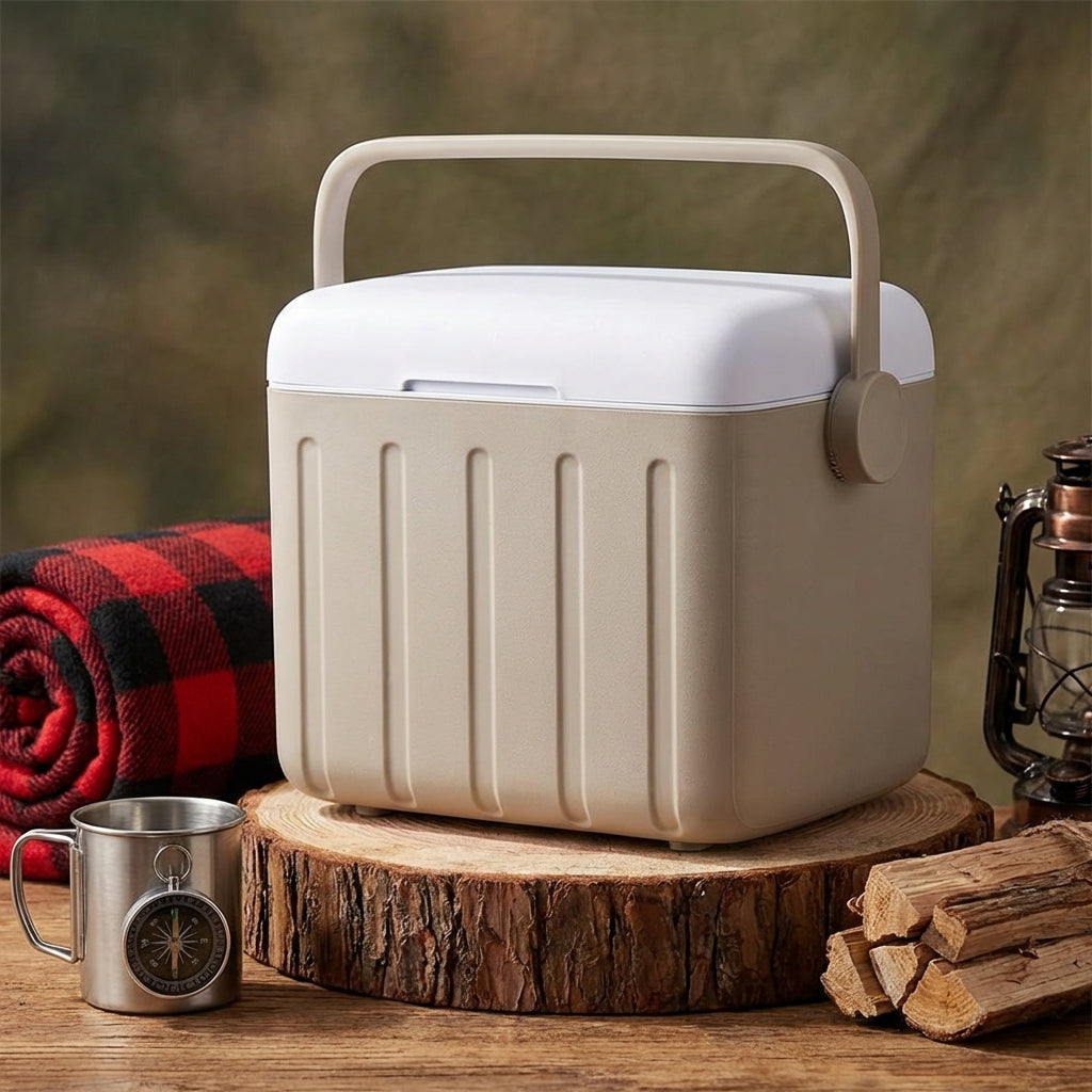 Glacière de camping Apwikoger 6L – Glacière isotherme portable pour le camping, la plage et les pique-niques