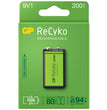Wiederaufladbarer 6F22/9V GP ReCyko 200mAh