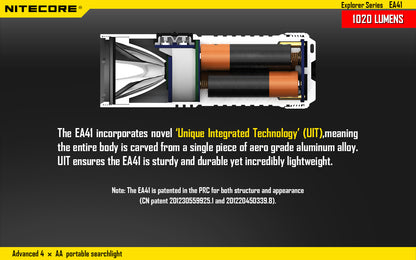 Nitecore EA41 Taschenlampe