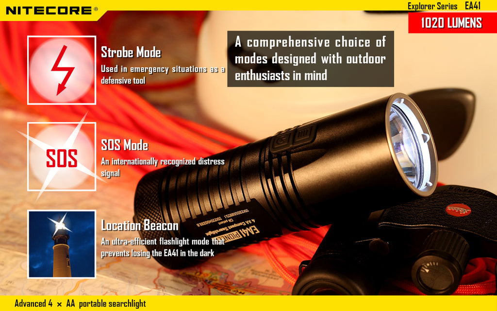 Lampe de poche Nitecore EA41 
