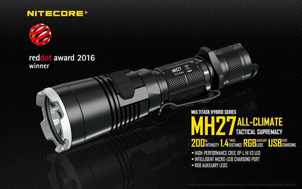 Nitecore MH27 Zaklamp