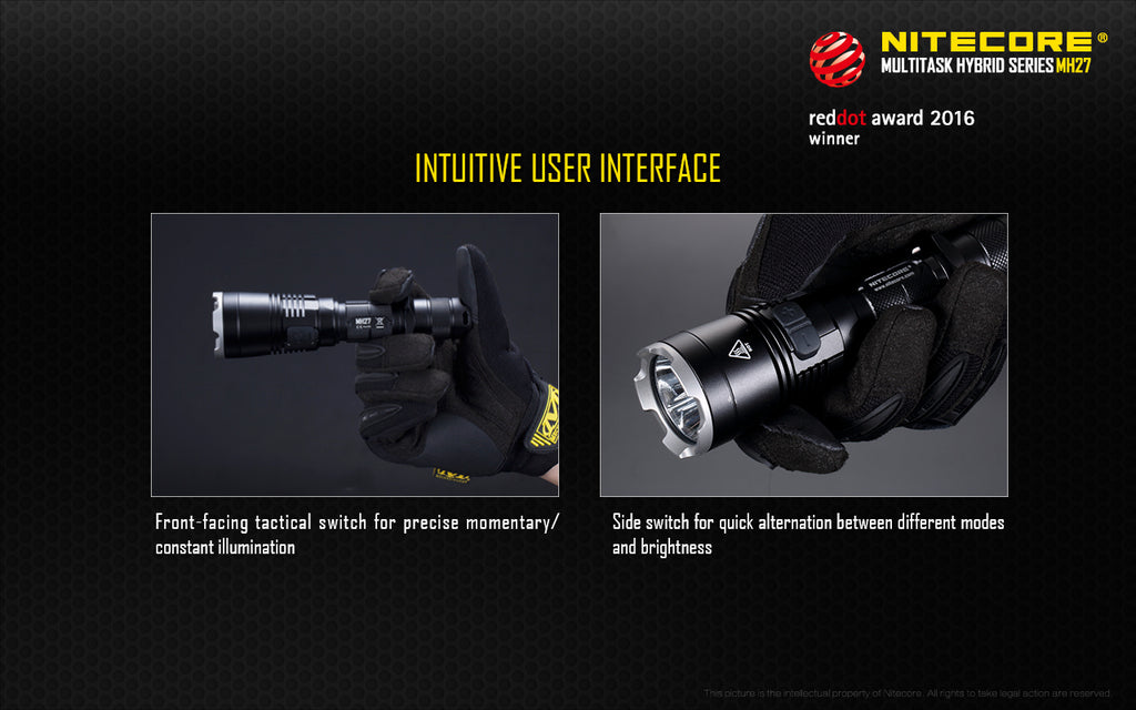 Nitecore MH27 Zaklamp