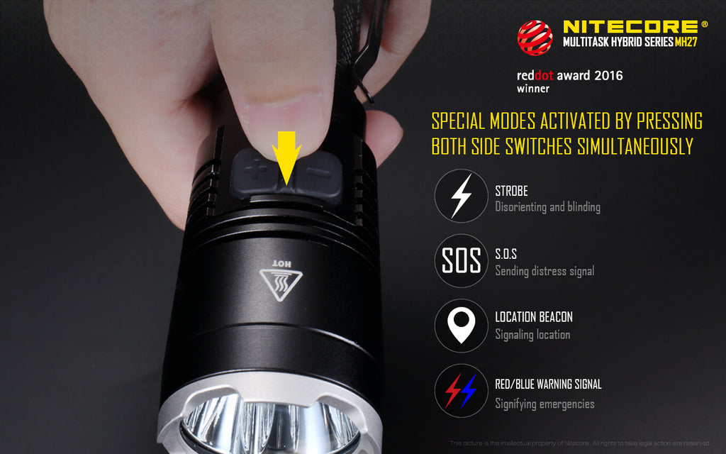 Nitecore MH27 Zaklamp