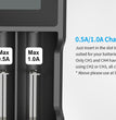 XTAR VC4 Ni-MH- und Li-Ion-USB-Ladegerät