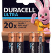 Duracell Ultra Powercheck LR6 AA Alkalibatterien