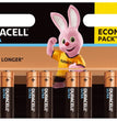 8 x Duracell Ultra Powercheck LR6 AA Alkaline Batterijen