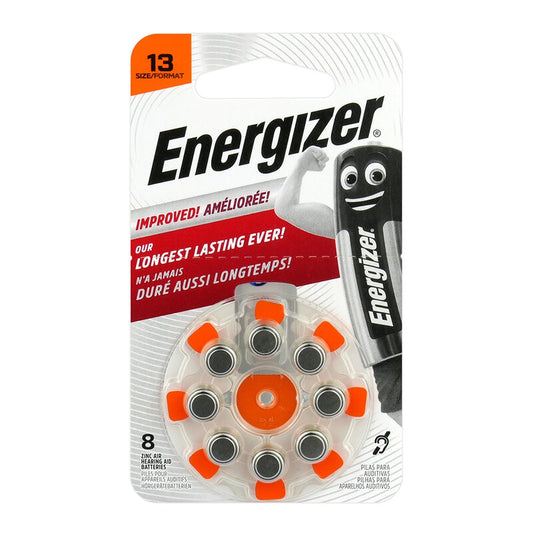 Hoorbatterijen Energizer P13 / 10 Blisters van 8