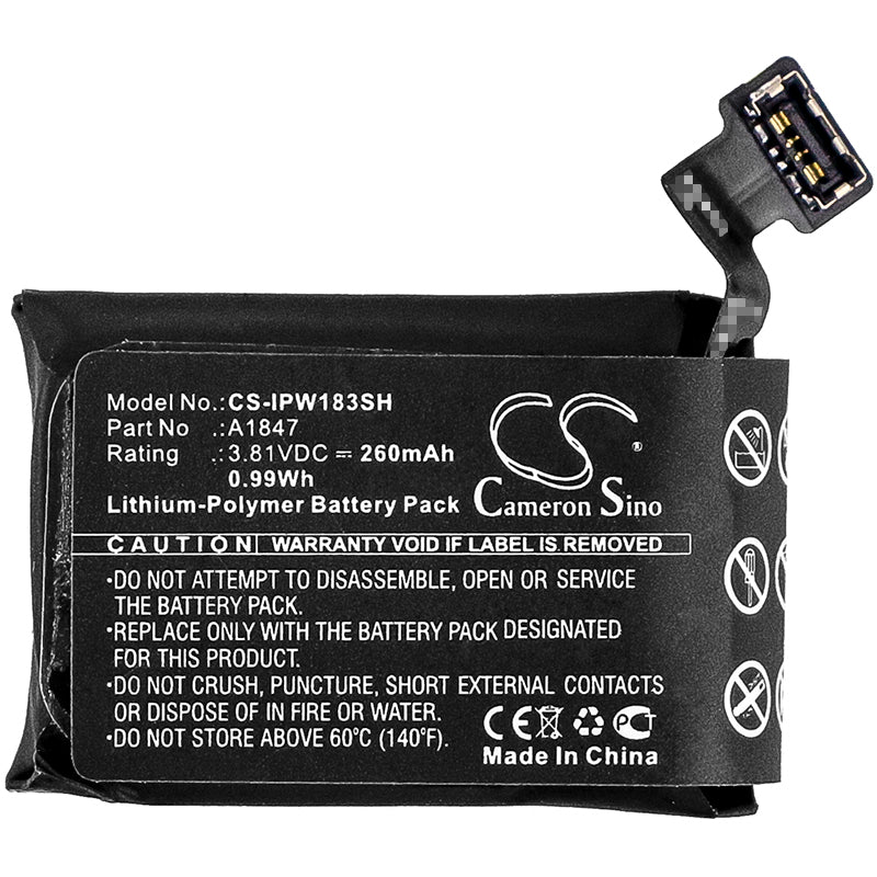 Apple Watch Series 3 GPS 38mm Batterij