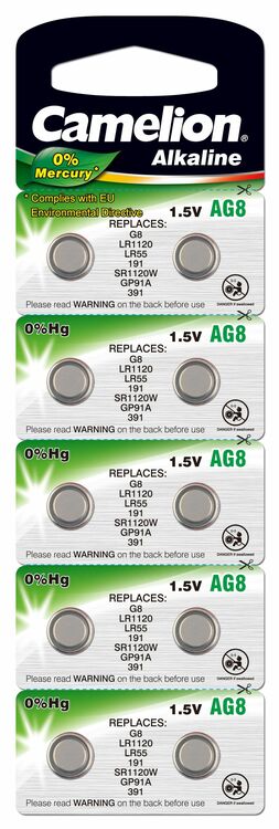 Camelion Alkalische Knopfzelle LR1120 1,5 V