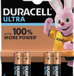 Duracell Ultra Powercheck LR03 AAA-Alkalibatterien