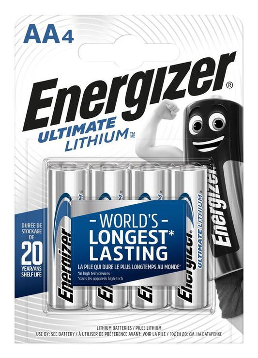 Energizer Lithium AA Batterij 1,5V