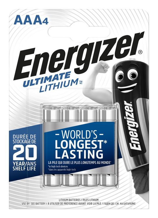 Energizer Lithium AAA Batterij 1,5V