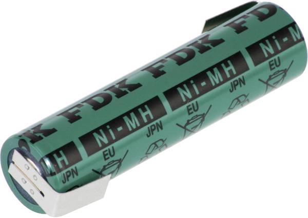 Cosse à souder en Z FDK 4/3 AU 1,2 V/4 000 mAh HR4/3AU