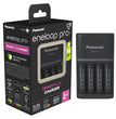 Panasonic Schnellladegerät BQ-CC55 + 4x AA Eneloop Pro 2550mAh