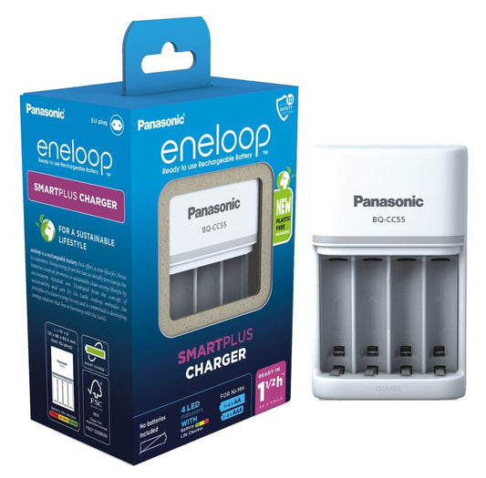 Panasonic Eneloop BQ-CC55 Oplader