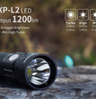 Xtar r30 1200 Taschenlampe