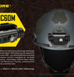 Nitecore HC60M Wiederaufladbare Helmlampe