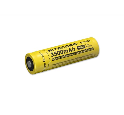 Batterie lithium-ion 18650 NiteCore NL1835 3,6 V 3 500 mAh
