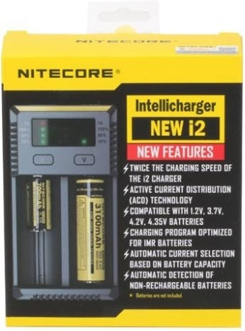 NiteCore I2 NEW intellicharge Oplader
