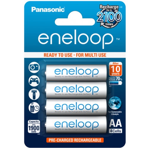 Panasonic Eneloop AA 1900mAh BL4