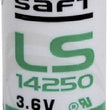 Saft LS 14250 1/2 AA Lithium 3.6 V 1200 mAh