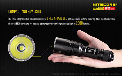 Nitecore TM03 Taschenlampe