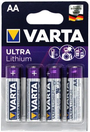 Varta Ultra Lithium AA Batterij 1,5V