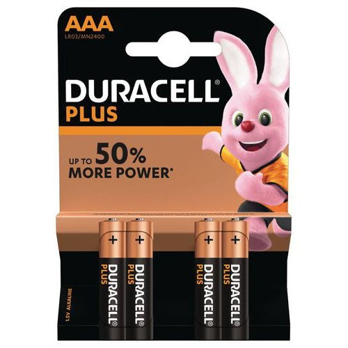 Duracell Plus Power Alkaline AAA-Batterie 1,5 V
