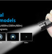 Taktische Taschenlampe Xtar TZ28 1500 Lumen Komplettset