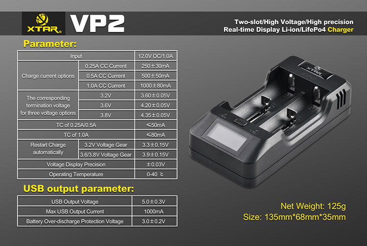 Chargeur Xtar VP2