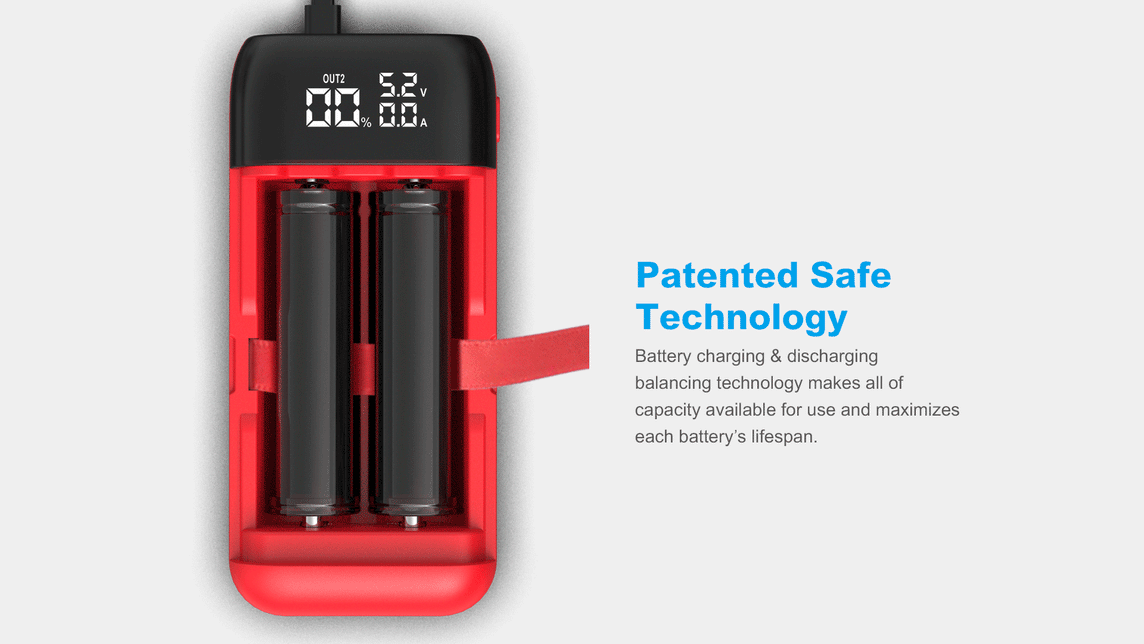 Chargeur/Powerbank Xtar PB2S