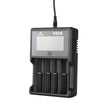 XTAR VC4 Ni-MH- und Li-Ion-USB-Ladegerät