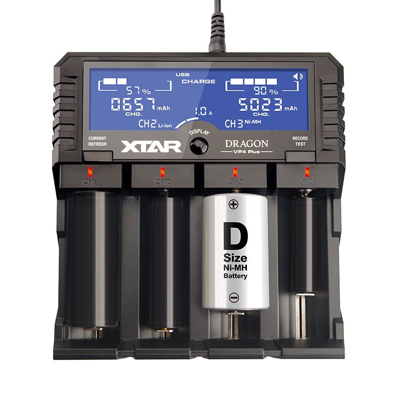 XTAR DRAGON VP4 PLUS Oplader