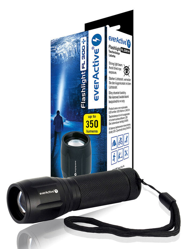 everActive FL-300+ LED-Taschenlampe