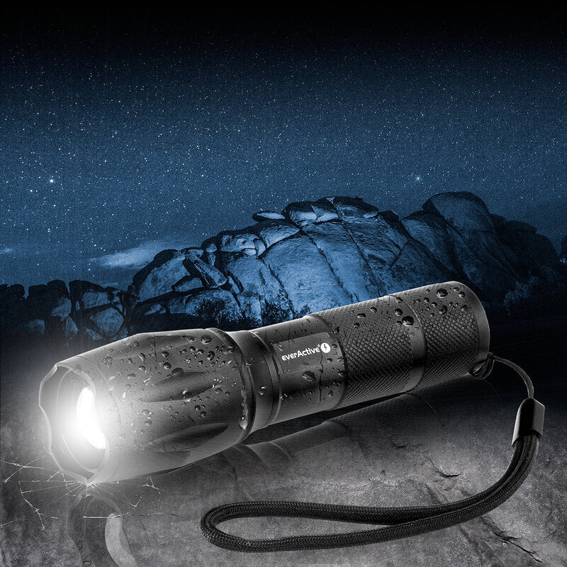 Lampe de poche à LED everActive FL-600+