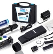 Taktische Taschenlampe Xtar TZ28 1500 Lumen Komplettset