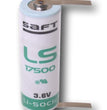 Saft Lithium AA 3,6V LS 17500-CNR met Soldeerlip