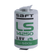 Saft Lithium 1/2 AA LS14250 2PF 3,6 V 2 Platine