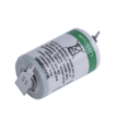 Saft Lithium 1/2 AA LS14250 2PF 3,6 V 2 Platine