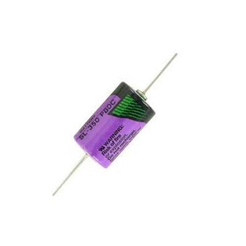 Tadiran SL 350P 1/2 AA Lithium 3,6 V 1200 mAh mit axialem Lötdraht