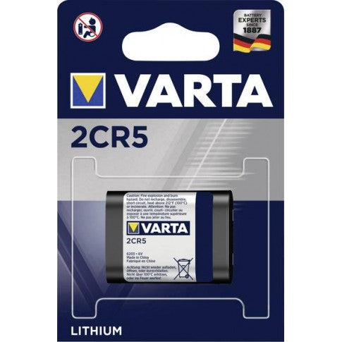 Varta 2CR5 Lithium Batterij 6V