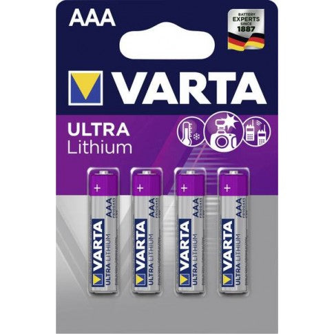 Varta Ultra Lithium AAA Batterij 1,5V