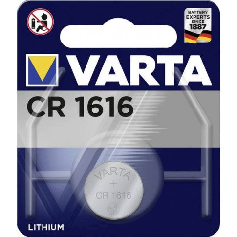 Varta Lithium-Knopfzelle CR1616 3V
