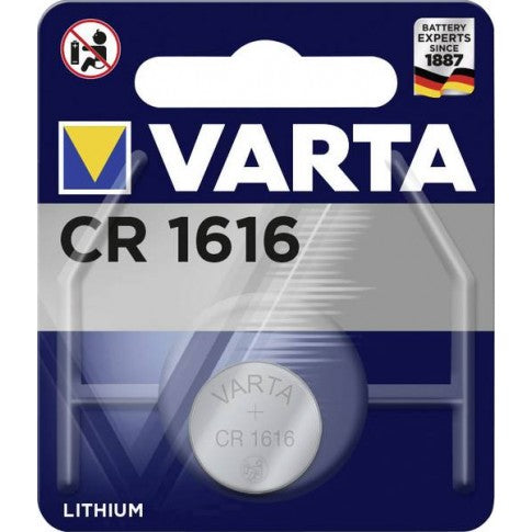Pile bouton au lithium Varta CR1616 3V 
