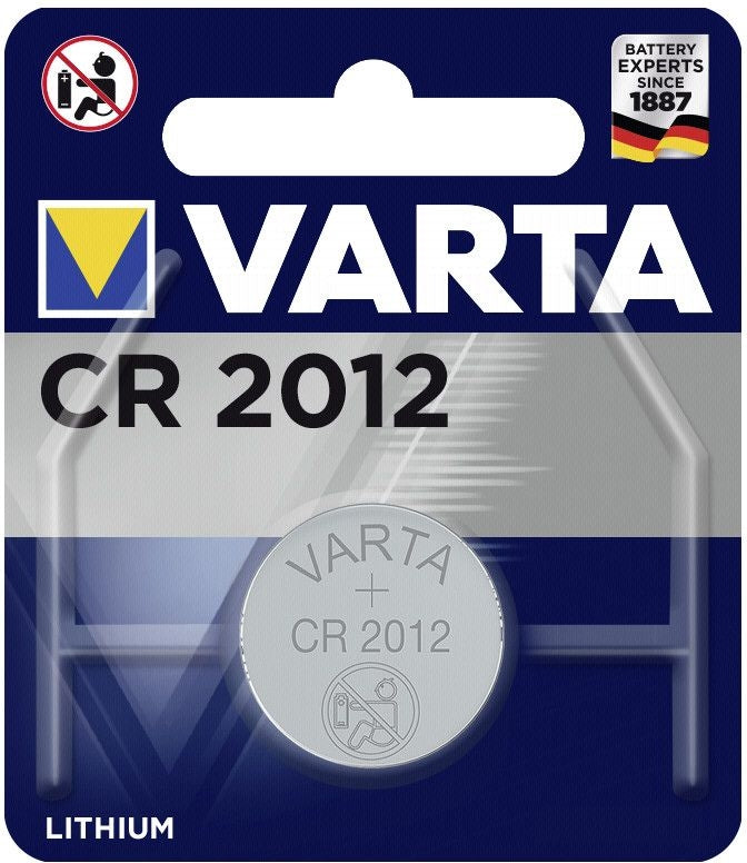 Pile bouton au lithium Varta CR2012 3V 