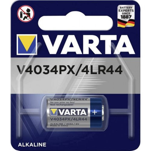 Pile alcaline Varta 4LR44 / V4034PX (6 volts)