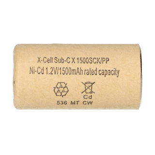 Batterie XCell Sub-C 1,2 V/1 500 mAh