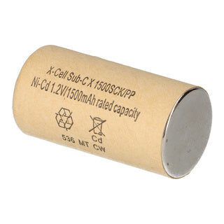 Batterie XCell Sub-C 1,2 V/1 500 mAh