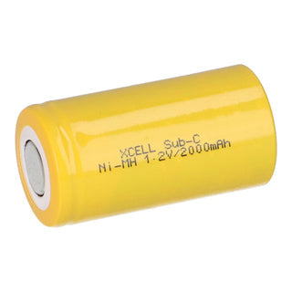 Batterie XCell Sub-C 1,2 V/2 000 mAh 